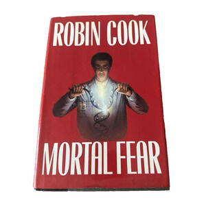 Robin Cook Mortal Fear, First Edition DJ HC Putman Thriller 1988 VTG